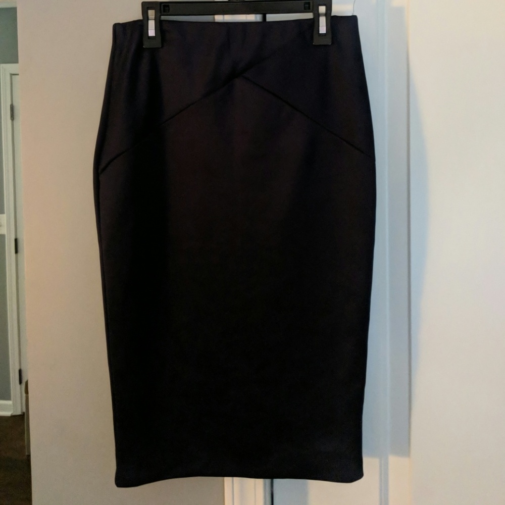 Super strectch blue bodycon skirt